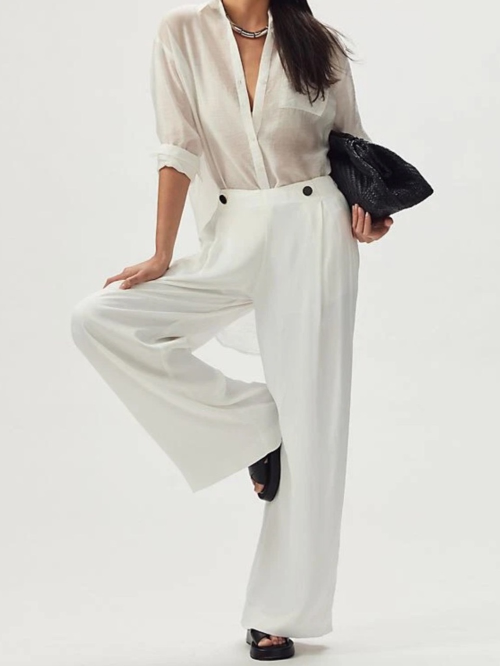 Women's High-Waist Wide Leg Pants
